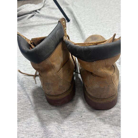 Timberland Pro Boot Men's Size 12M Lace Up Ankle Leather Hiking Wheat Brown - Picture 6 of 8